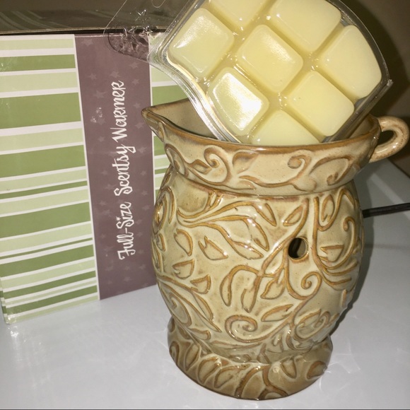 Scentsy Accessories - SCENTSY Wax Warmer MALTA Full Size Tabletop Nightlight Retired NEW IN BOX